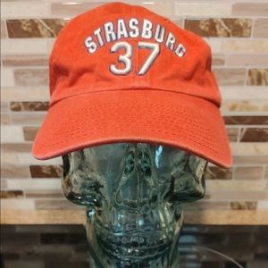 Washington Nationals Strasburg 47 Twins Adjustable Hat